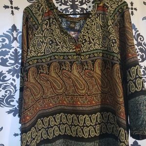 Chelsea and Theodore shirt womens mesh